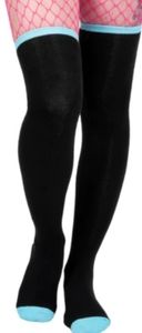 Stick N Poke Tattoo Thigh High Socks